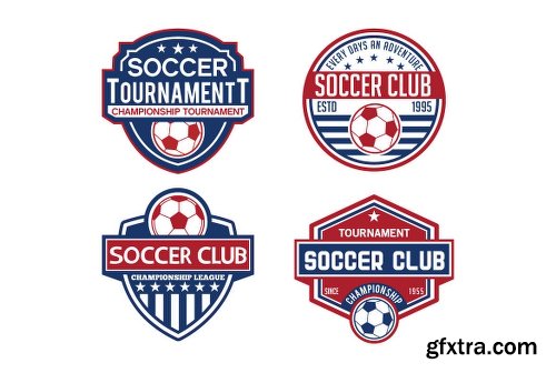 Graphicriver Soccer Badge & Sticker 15418441