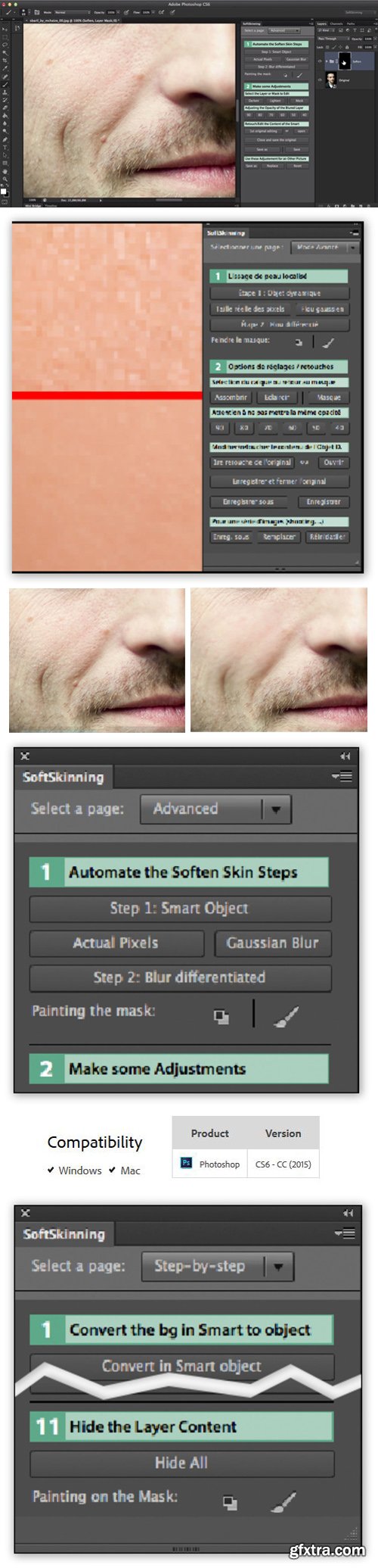 SoftSkinning 2.0.0 Plug-in for Photoshop