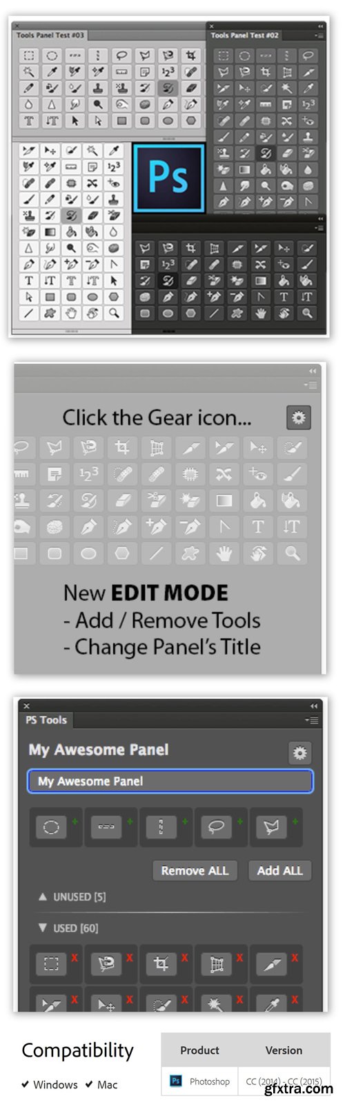 PS Tools 0.2.0 Plug-in for Photoshop