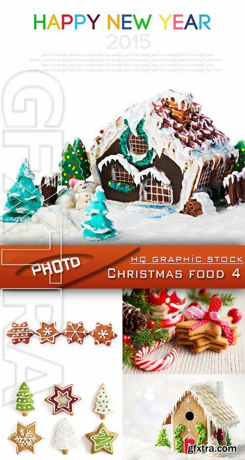 Stock Photo - Christmas food 4