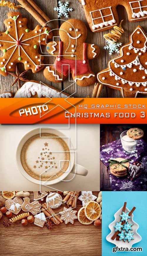 Stock Photo - Christmas food 3