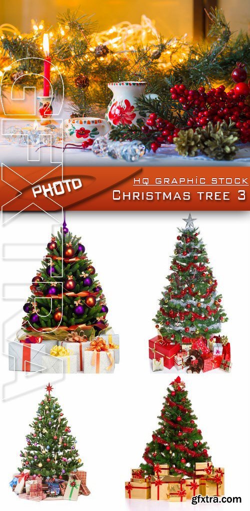 Stock Photo - Christmas tree 3