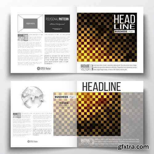 Cover design template, magazine, flyer, booklet or annual report 2 - 20xEPS Vector Stock