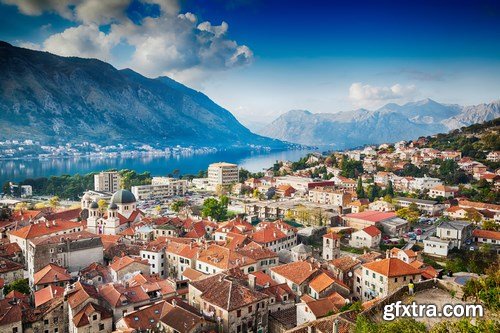 Travel to Montenegro 2 - 30xUHQ JPEG Photo Stock