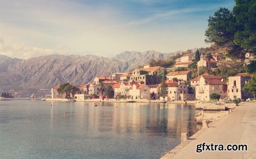 Travel to Montenegro 2 - 30xUHQ JPEG Photo Stock