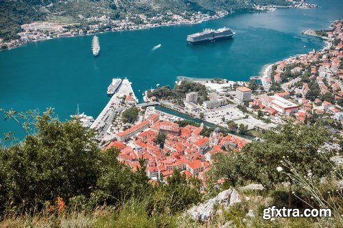 Travel to Montenegro 2 - 30xUHQ JPEG Photo Stock