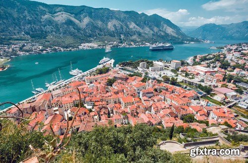 Travel to Montenegro 2 - 30xUHQ JPEG Photo Stock