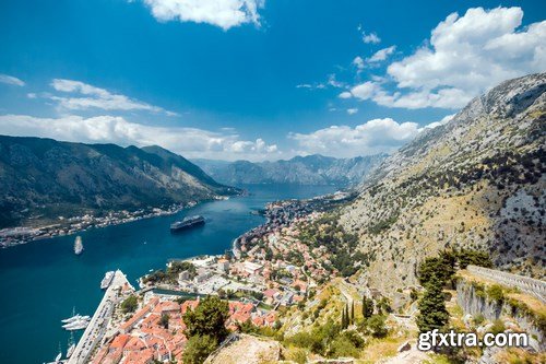 Travel to Montenegro 2 - 30xUHQ JPEG Photo Stock