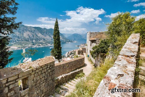 Travel to Montenegro 2 - 30xUHQ JPEG Photo Stock