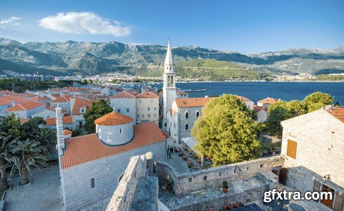 Travel to Montenegro 2 - 30xUHQ JPEG Photo Stock