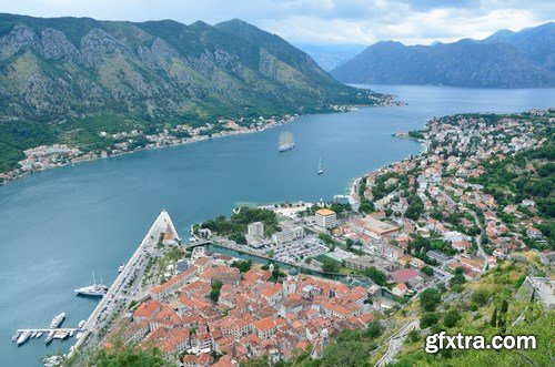 Travel to Montenegro 2 - 30xUHQ JPEG Photo Stock