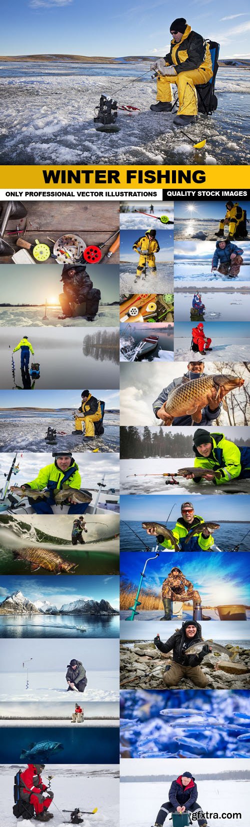 Winter Fishing - 25 HQ Images