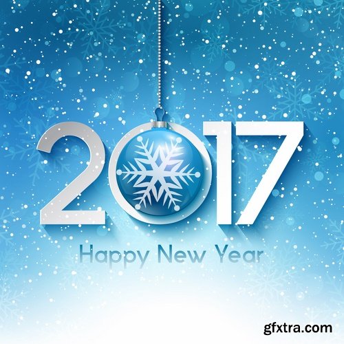 Collection of New Year illustration Christmas decoration gift holiday tree toy logo 3-25 HQ Jpeg