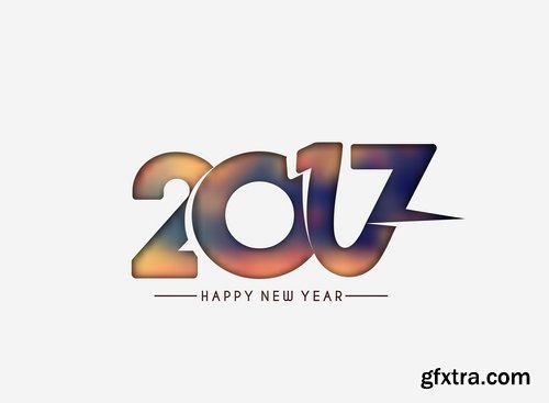 Logo Collection 2017 flyer new year banner Christmas banner flyer 2-25 EPS