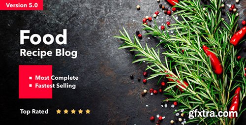 ThemeForest - Neptune v5.0 - Theme for Food Recipe Bloggers & Chefs - 12915290