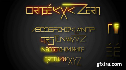 Drose KXK Zero font