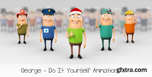 Videohive George - Character Animation DIY Kit 13005147 (With September Update)