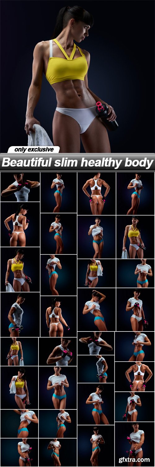 Beautiful slim healthy body - 32 UHQ JPEG