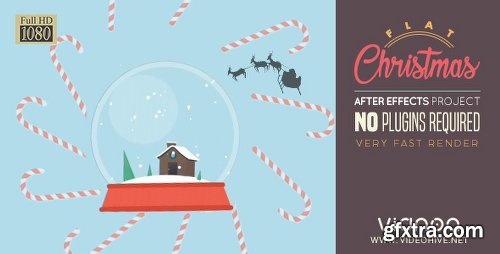 Videohive Flat Christmas 18829330