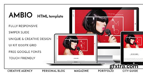 ThemeForest - Ambio v1.0 - Unique Personal Blog | Magazine Responsive HTML Template - 17421301