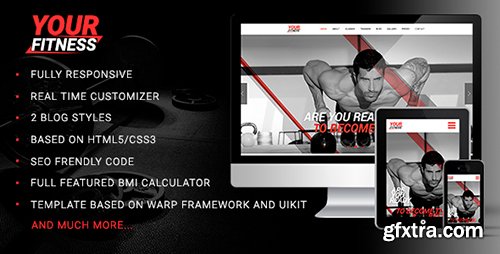 ThemeForest - YourFitness v1.0.0 - Sport Blog Fitness Club Gym Theme - 14310736