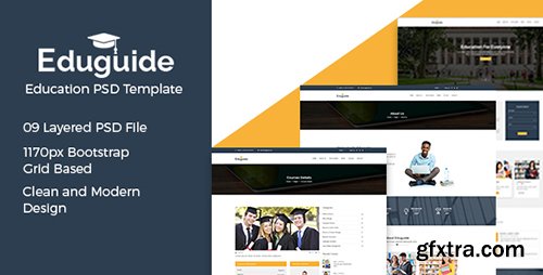 ThemeForest - Eduguide v1.0 - Education PSD Template - 18576448