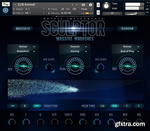 Gothic Instruments SCULPTOR Massive Whooshes KONTAKT-FANTASTiC