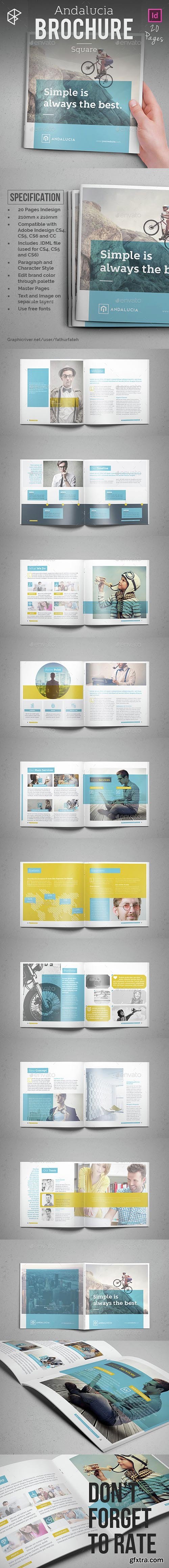 Graphicriver Andalucia Square Brochure 15470927