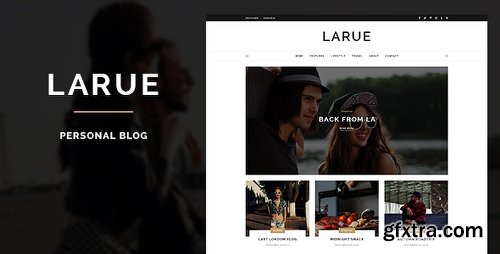 ThemeForest Larue - Personal Blog 17664293