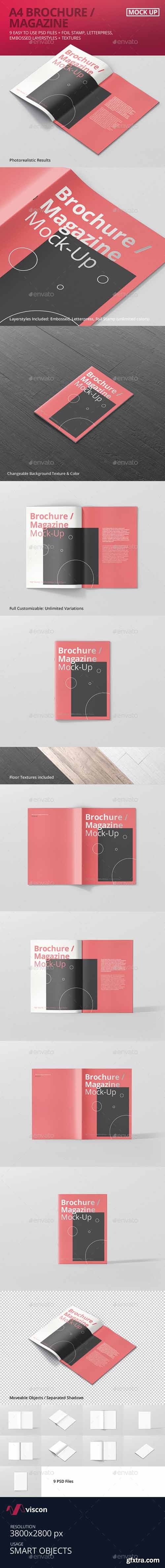 GR - A4 Brochure / Magazine Mock-Up 16534817