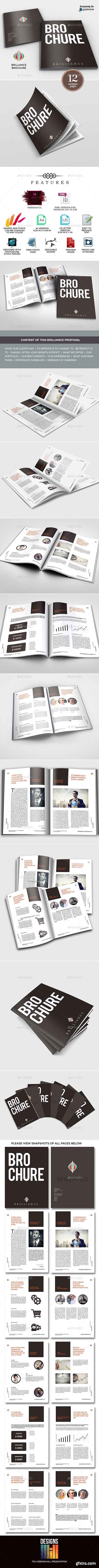 Graphicriver Brilliance Multipurpose Business Brochure 9552659