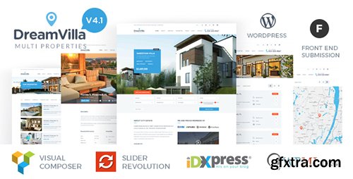 ThemeForest - DreamVilla v4.1 - Real Estate WordPress Theme - 14438889