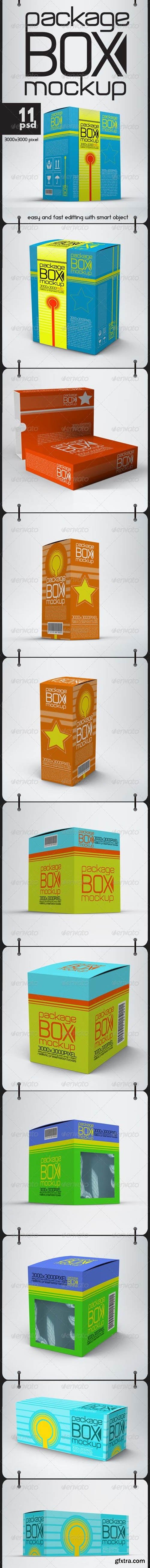 Graphicriver Package Box Mock Ups 8690129