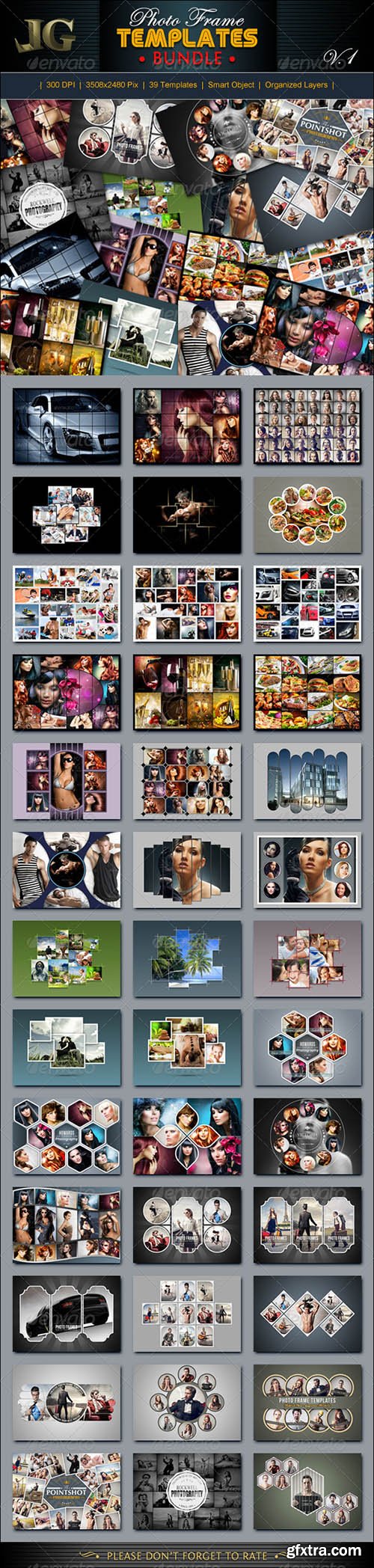 GraphicRiver Photo Frame Templates Bundle V1 6770220