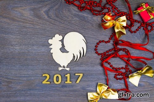 Collection of golden rooster logo 2017 new year 25 HQ Jpeg