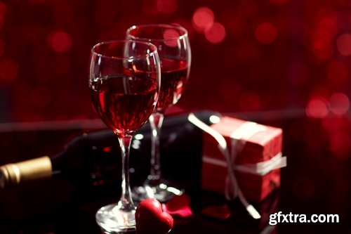 Collection of Christmas drink wine beer champagne santa claus still life 25 HQ Jpeg