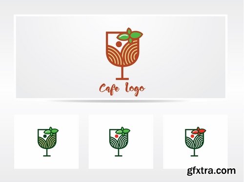 Collection logo icon web design element site 27-25 EPS