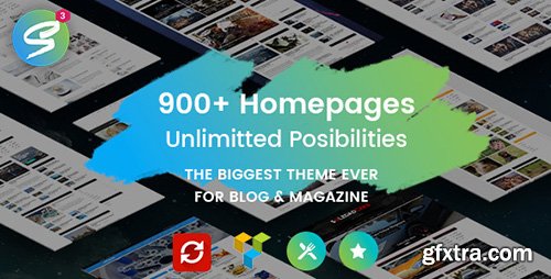 ThemeForest - Soledad v3.0 - Multi-Concept Blog Magazine WP Theme - 12945398