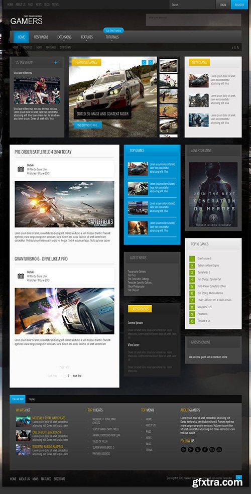 Shape5 - Gamers v2.0 - WordPress Club Theme