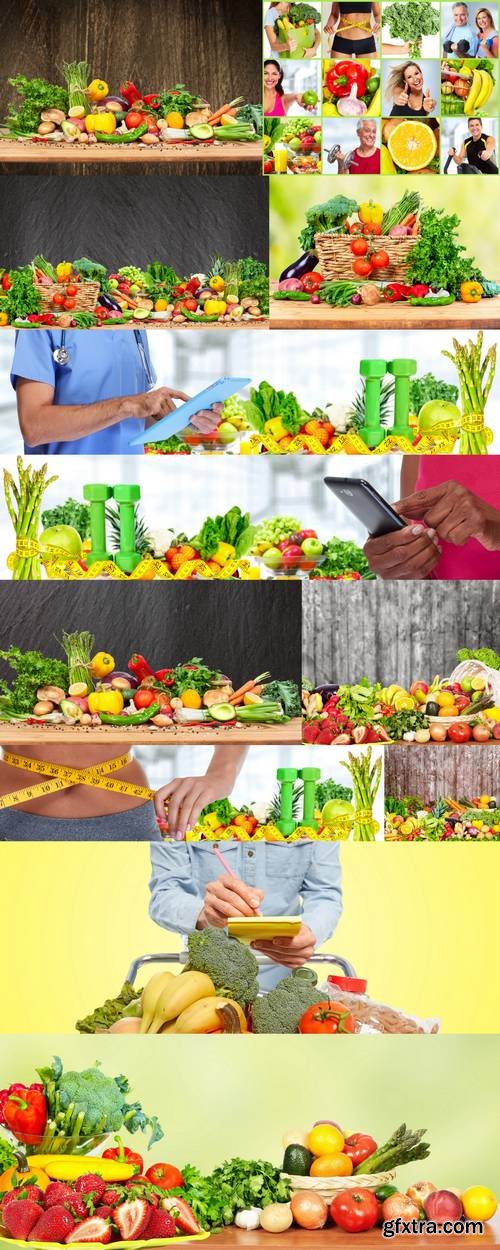 Vegetables and Fruits - Healthy Food