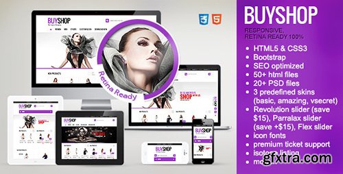 ThemeForest - BuyShop v1.1.8 - Premium Responsive Retina HTML Template - 6795553