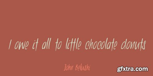 Chocolatte Font Family - 2 Fonts