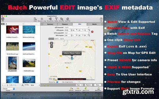 Image Exif Editor 4.5 (Mac OS X)