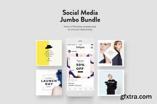 Fashion/Online store Social Media Jumbo Bundle