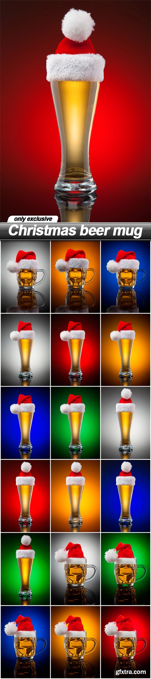 Christmas beer mug - 18 UHQ JPEG