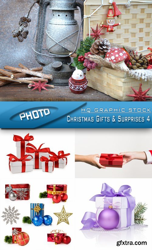 Stock Photo - Christmas Gifts & Surprises 4