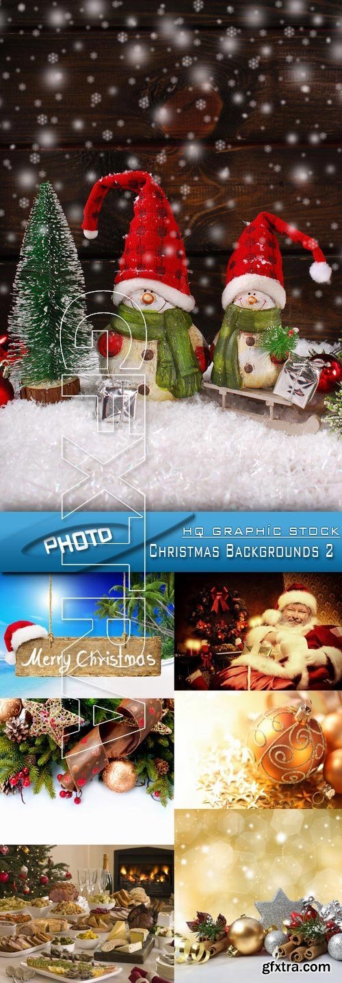 Stock Photo - Christmas Backgrounds 2