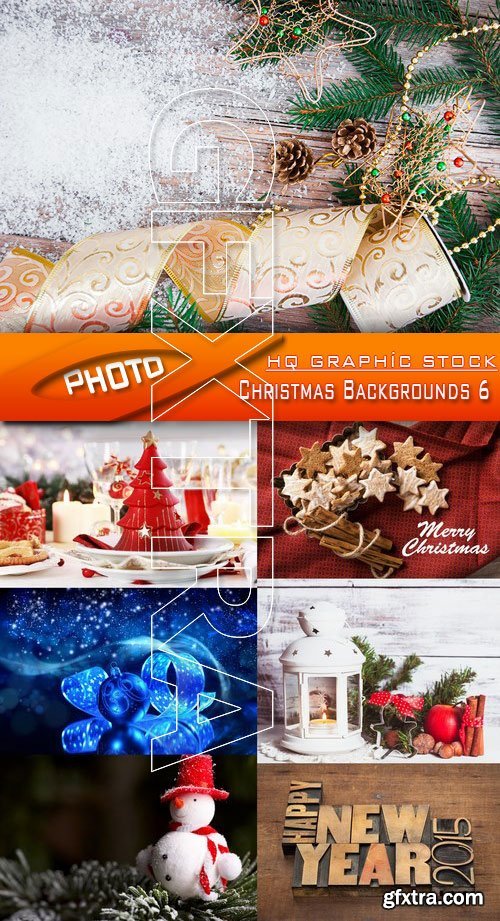 Stock Photo - Christmas Backgrounds 6