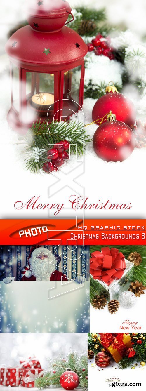 Stock Photo - Christmas Backgrounds 8