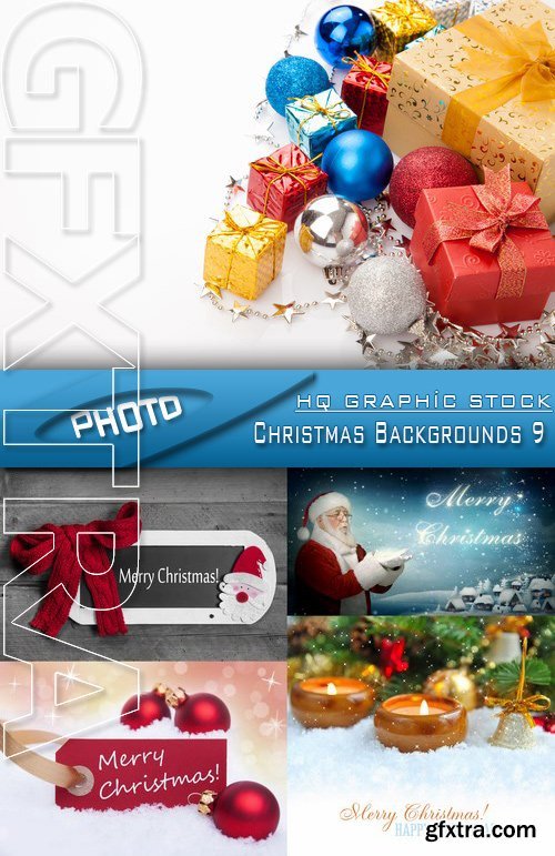 Stock Photo - Christmas Backgrounds 9